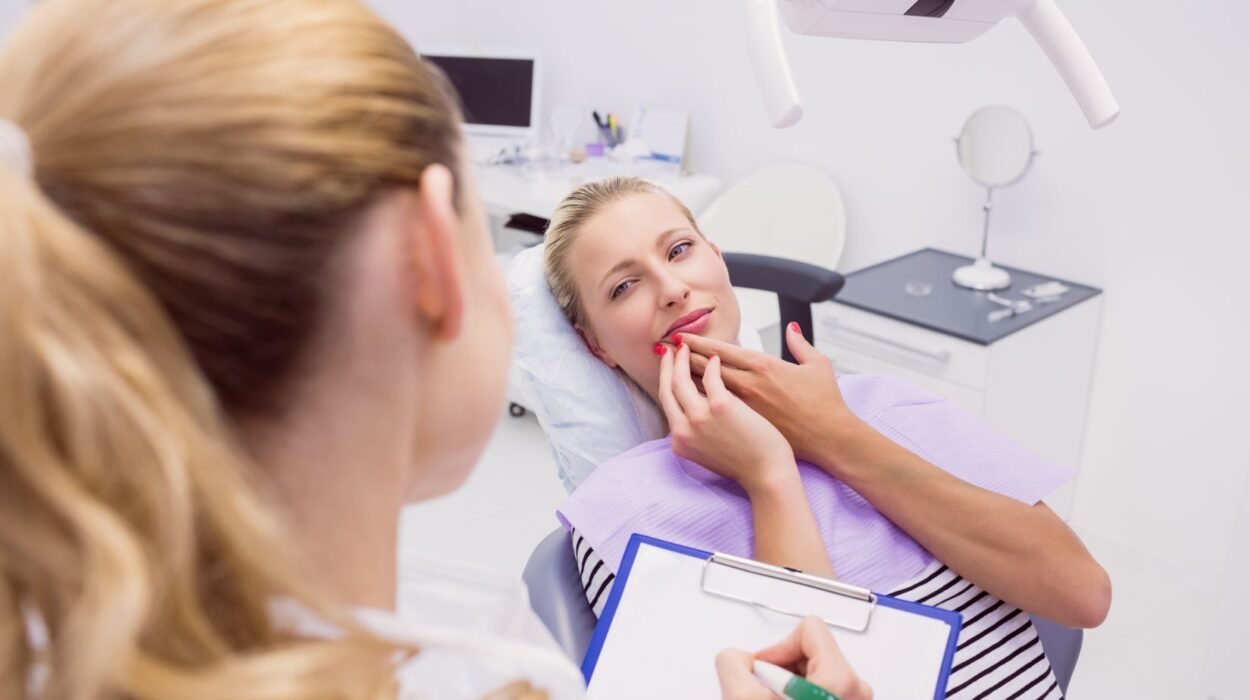 Diş çekimi sonrası pıhtı oluşumu ve iyileşme sürecini gösteren bilgilendirici görsel.